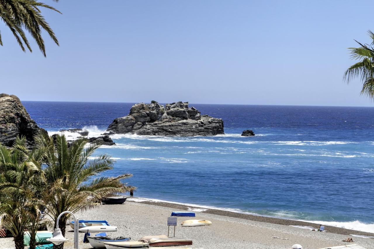 Primera Linea De Playa Con Parking Y Wifi Almuñécar Buitenkant foto